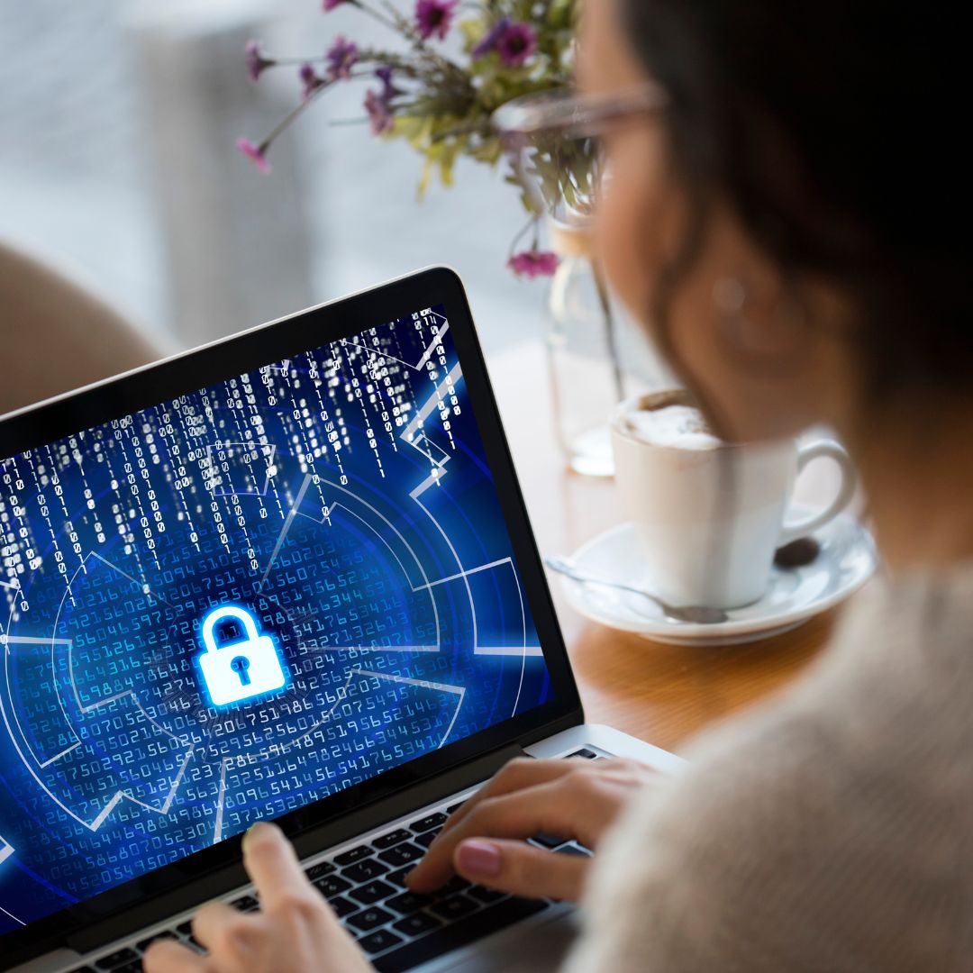 Cybersecurity concept image